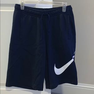 nike sweatpant shorts